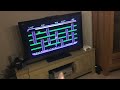 Colecovision via rf demodulator to tv