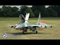 SU30 Giant Scale RC Twin Turbine Jet: Weston Park Model Airshow 2023 Flight Spectacle