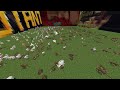 Minecraft 500 Sheeps Vs Wolves - 500 Chickens Vs Cats
