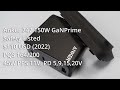 Anker GaNPrime 735 (65W), 737 (120W), 747 (150w) USB C Power Adapters