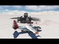 MSFS C130 Landing at DYE-3 Sob Story/Ice Core Ice Station, Greenland