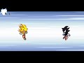 Dark Sonic Vs Fleetway Sonic | Sprite Animation