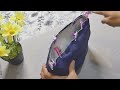 DIY Minimalist Flap Over Denim Crossbody Bag Out of Old Jeans | Bag Tutorial | Upcycle Craft