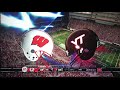 Wisconsin at Virginia Tech part 2 4th quarter and OT Xbox 360