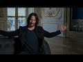 JOHN WICK: CHAPTER 4 (2023) Keanu Reeves On-Set Interview