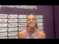 Keely Hodgkinson defends her European 800m title