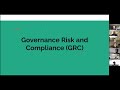 Introduction to Cybersecurity - Governance Risk and Compliance
