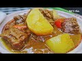 BEEF CURRY | do not Boil in Water directly! I will show you How to cook Delicious Beef Curry!