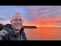 Wild camp on the Causeway Coast, Northern Ireland.