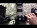 550D vs 6D vs 7D - Continous shooting speeds