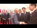 Queen greets Donald Trump and other world leaders at D-Day event | 5 News
