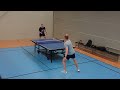 #Tabletennis Highlights & Moments SLEDGEHAMMER VS ALBINO CHINA