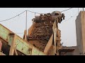 ASMR Giant Jaw Rock Stone Crushing - Soothing Sounds & Powerful Crushing! heavy machine in Action.