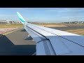 4K | Eurowings A320 Sharklets engine start and takeoff Hamburg | PTU Sound