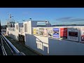 The Sandbanks Ferry on an open topped bus.