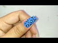 Nail Art at home || घर में उपलब्ध चीज से नेलआर्ट करे घर पर ही। 🤫  #naildesign #nailart #easynailart