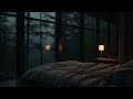 Stress-Free Nights 🌧️🌿 Calming Rain on the Window and Piano Music for Peaceful Sleep 🎹💤