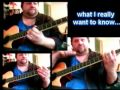 what i really want to know - original - acoustic bass solo