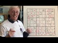 Tutorial 58. Hard sudoku puzzle with lots of techniques.
