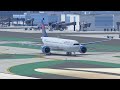 30 Minutes of Spectacular Plane Spotting at Los Angeles International Airport (KLAX)-Infinite Flight