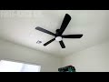 How To Install A Ceiling Fan With Light and Remote | Hampton Bay Ceiling Fan Installation