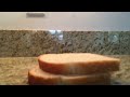 Bread falling on bread