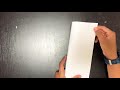 How to fold a smooth paper plane