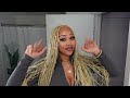 THE BEST TANGLELESS BOHO BRAIDS WIG *MUST WATCH BEFORE BUYING* | Jaliza Hair
