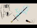 Drawing Practice 3 - Swords!