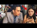 Diego Loyzaga Pinahiya si Sofia Andres. Text Kasi Ng Text sa Presscon, Diego Inagaw Ang Phone!