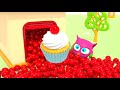 Learn fruit with Baby Owl! Cartoons for babies with baby toys. Learn colors & numbers 1 to 10.