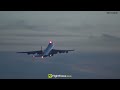 4 DOUBLE DECKERS In A Row. Heathrow Takeoffs. A380’s, B747 [Credit: Flight Focus 365]