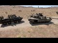 5 minutes ago! Russian troops brutally bombarded a convoy of 250 NATO armored vehicles - ARMA 3