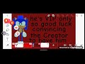 what your favorite Sonic.exe the disaster character says about you