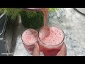 watermelon juice 🍉 recipe by munazza Amjad | Terbooz aur podina ka juice summer special|| تربوز جوس