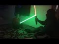 Lightsaber Battle With Grandson