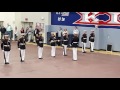 2016 United States Marine Corps Silent Drill Platoon @ King High School in Riverside