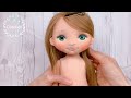 Tutorial Doll Body / How To Sew Doll Body / 40cm stand Basic doll