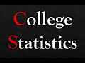 Statistics 101 -  through grad school