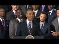 The President Honors the Golden State Warriors, 2015 NBA Champions