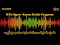 RVASgaw Karen Radio Program 17.5.2024