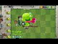 PVZ 2 Challenge - 1 Plant with 5 Plant Food vs 5 Gargantuar Zombies