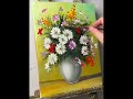 EASY Flower Painting / Acrylic Painting for Beginners