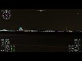 back to Newark airport after 1 hour flight from south Carolina to Newark in united 777 (msfs)