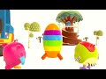 Peck Peck the Woodpecker & Hop Hop the Owl full episodes | Learn about toys with cartoons