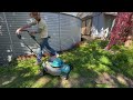 Goat vs battery mower