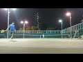 Very Windy Night Tennis