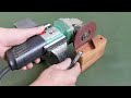 How to sharpen many types of drill bits in 3 seconds !  Primitive technology