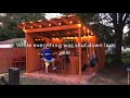 Build video for my backyard bar