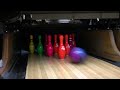 AMF 82-70s in Action With Colored Bowling Pins!